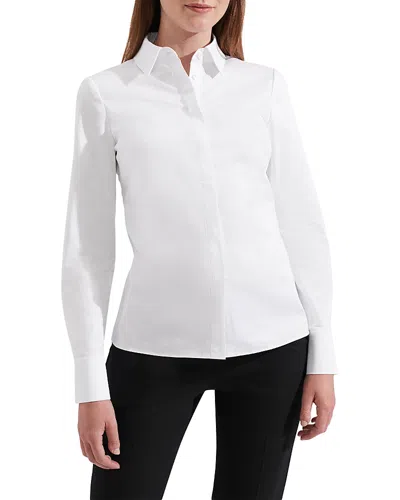 Hobbs London Victoria Shirt In White