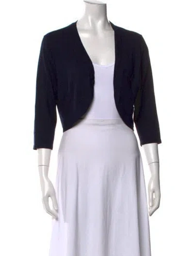 Pre-owned Hobbs London V-neck Sweater In Black