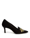 Hobbs London Women's Keston Court Pointed Toe Kitten Heel Pumps In Black