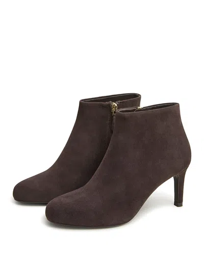 Hobbs London Women's Lizzie Kitten Heel Ankle Boots In Chocolate