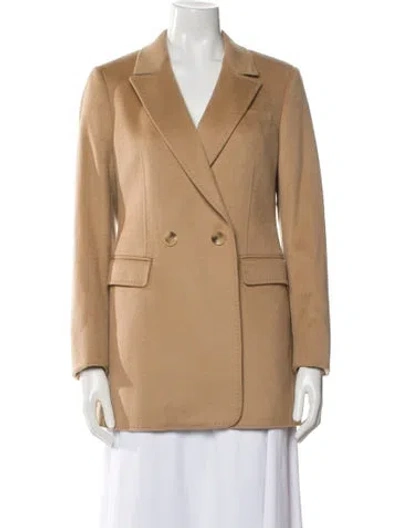 Pre-owned Hobbs London Wool Coat In Neutral