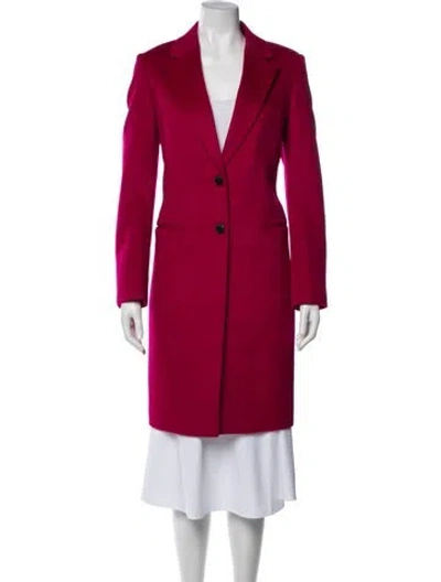 Pre-owned Hobbs London Wool Coat In Pink