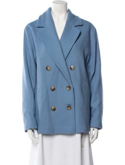 Pre-owned Hobbs London Wool Jacket In Blue