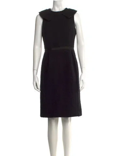 Pre-owned Hobbs London Wool Knee-length Dress In Multi