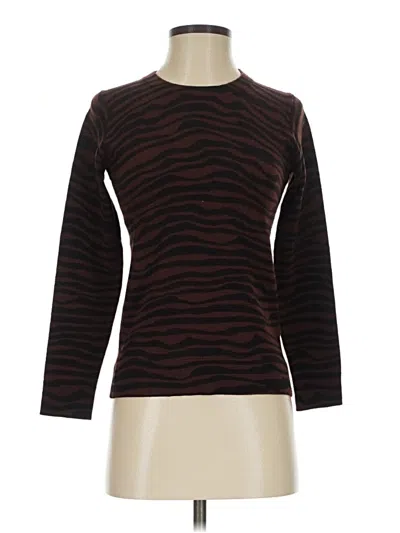 Pre-owned Hobbs London Wool Sweater In Brown