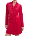Hobbs London Wren Double Breasted Blazer Dress In Bright Pink