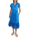 Hobbs London Yasmine Dress In Crystal Blue