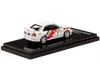 Hobby Japan Mitsubishi Lancer Gsr Evolution Iv Rhd (right Hand Drive) #7 Scortia White "groupe A Rally Graphics"