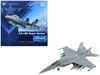 Hobby Master Boeing F/a-18e Super Hornet Aircraft "dagger" United States Navy "air Power Series" 1/72 Diecast Mod In Gray