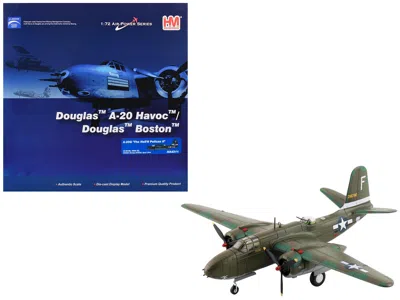 Hobby Master Douglas A-20g Havoc "42-86786 Hell'n Pelican Ii 388th Bomb Squadron Gusap Airfield" (1944) Usaaf 1/7 In Multi