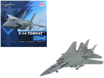Hobby Master Grumman F-14b Tomcat Aircraft "last Gypsy Roll Vf-32 Swordsmen Nas Oceana" (2005) United States Navy In Gray
