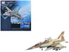 Hobby Master Lockheed F-16d Fighting Falcon Fighter Aircraft "628 Barak 105 Squadron The Scorpion" Israeli Air Fo