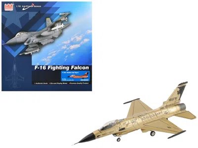 Hobby Master Lockheed F-16a Fighting Falcon Fighter Aircraft "85-1565 Golden Bat Viper 185 Arw Iowa Ang Squadron 