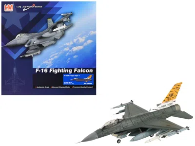 Hobby Master Lockheed F-16cm Fighting Falcon Fighter Aircraft "91-0379 Tiger Tiger 1 79th Fighter Squadron Shaw A