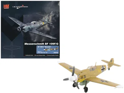 Hobby Master Messerschmitt Bf 109f-4 Fighter Aircraft "marseille Yellow 14 3./jg27 Egypt" (1942) German Luftwaffe