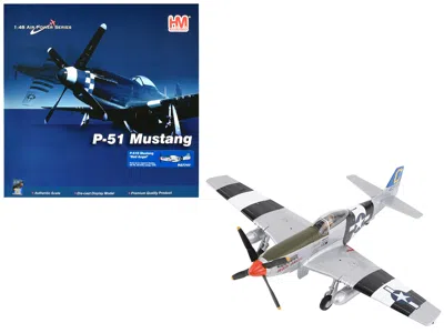 Hobby Master North American P-51d Mustang Aircraft "bad Angel Lieutenant Louis E. Curdes 4th Squadron 3rd Air Com In Multi