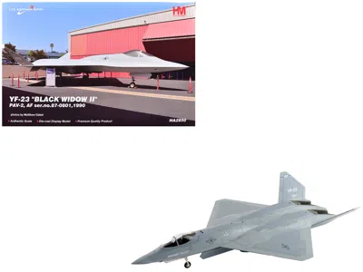 Hobby Master Northrop Yf-23 Black Widow Ii Stealth Fighter Aircraft "#87-0801 Pav-2" (1990) United States Air For In White
