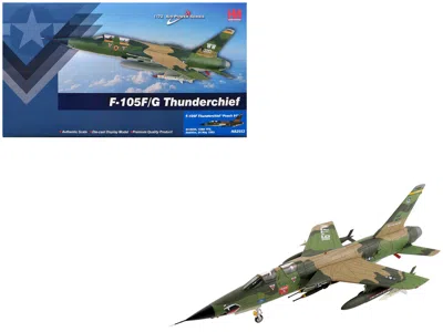 Hobby Master Republic F-105f Thunderchief Fighter-bomber Aircraft "63-8299 Peach 91 128th Tactical Fighter Squadr