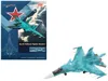 Hobby Master Sukhoi Su-34 Fullback -bomber Aircraft "battle For Kyiv 277th Bomber Aviation Regiment Khurba Air Fo In Blue