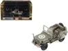 Hobby Master U. S. 1/4 Ton Military Vehicle Olive Drab "gen. George Patton Us 3rd Army Eagle" (1945) United State In Green