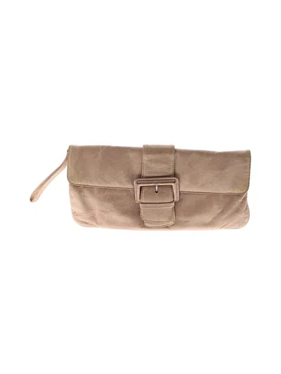 Pre-owned Hobie Wristlet In Tan