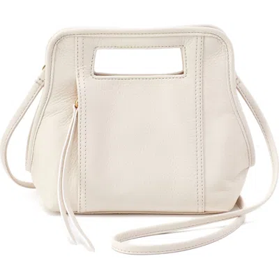 Hobo Ace Leather Crossbody Bag In White