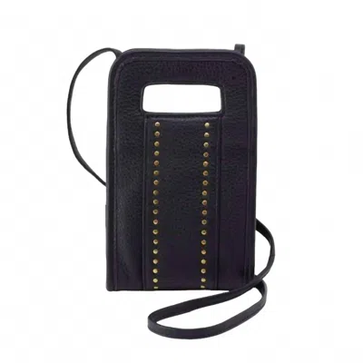 Hobo Ace Phone Crossbody Bag In Black