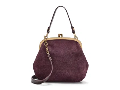 Hobo Alba Frame Crossbody Cross Body Women's Handbags Dark Cherry, Leather