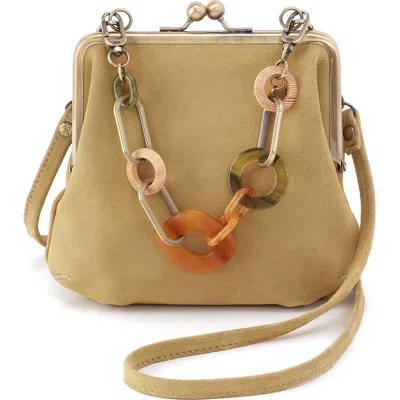Hobo Alba Suede Crossbody Bag In Brown