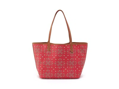 Hobo All That Totes Tote Handbags Red Journey Bandana: One Size