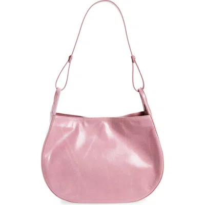 Hobo Arla Leather Shoulder Bag In Lilac Rose