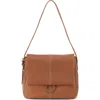 Hobo Austin Leather Shoulder Bag In Warm Honey