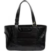 Hobo Autry Leather Satchel In Black