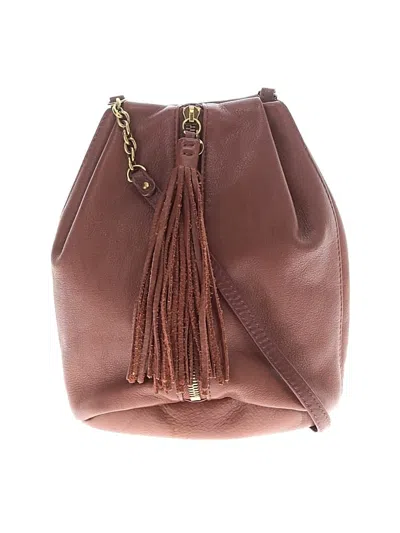 Pre-owned Hobo Bag Bucket Bag In Brown