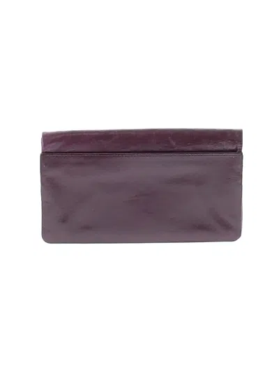 Pre-owned Hobo Bag Clutch In Burgundy