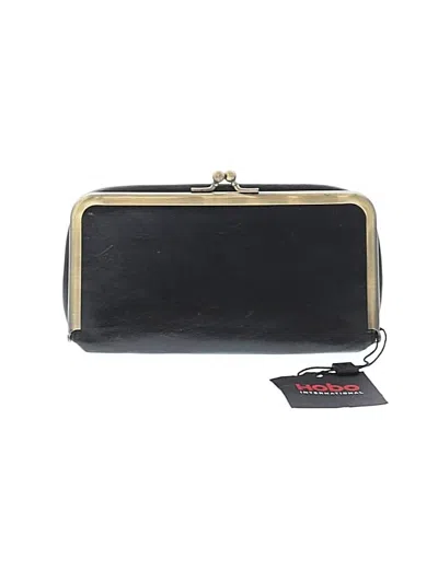Pre-owned Hobo Bag Leather Clutch In Black