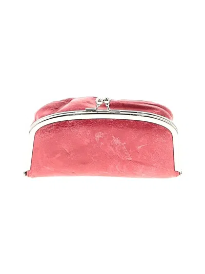 Pre-owned Hobo Bag Leather Clutch In Red
