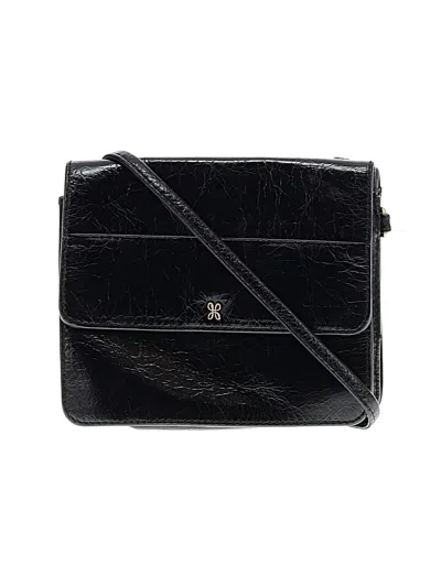 Pre-owned Hobo Bag Leather Crossbody Bag In Black
