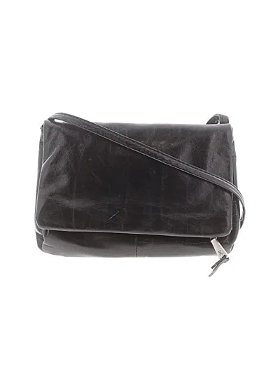 Pre-owned Hobo Bag Leather Crossbody Bag In Black