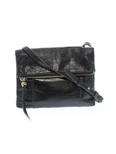 Pre-owned Hobo Bag Leather Crossbody Bag In Black