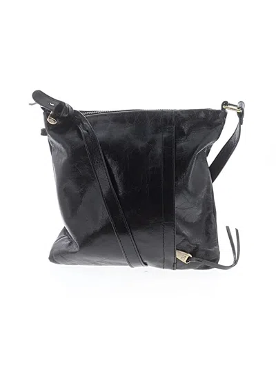 Pre-owned Hobo Bag Leather Crossbody Bag In Black