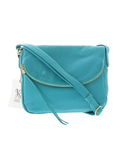 Pre-owned Hobo Bag Leather Crossbody Bag In Blue