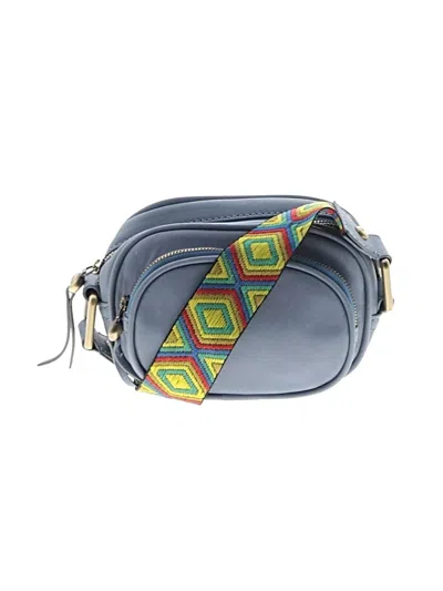 Pre-owned Hobo Bag Leather Crossbody Bag In Blue