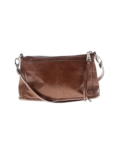 Pre-owned Hobo Bag Leather Crossbody Bag In Brown