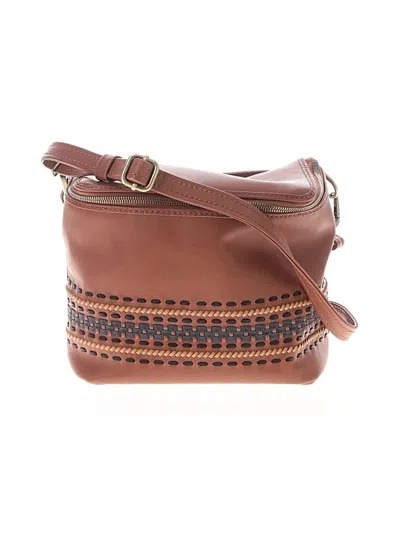 Pre-owned Hobo Bag Leather Crossbody Bag In Brown