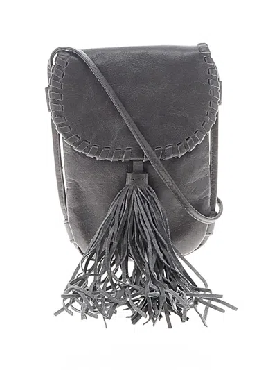 Pre-owned Hobo Bag Leather Crossbody Bag In Gray