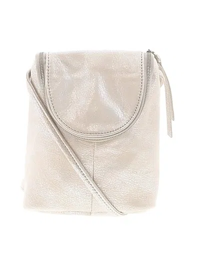 Pre-owned Hobo Bag Leather Crossbody Bag In Silver