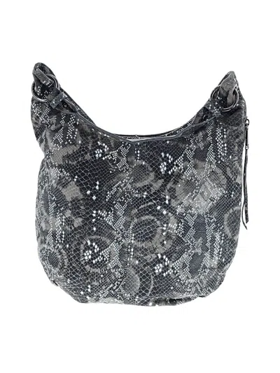 Pre-owned Hobo Bag Leather  Bag In Gray