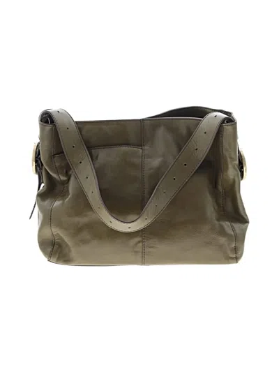 Pre-owned Hobo Bag Leather  Bag In Green
