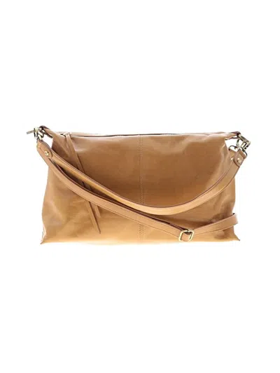 Pre-owned Hobo Bag Leather Satchel In Yellow